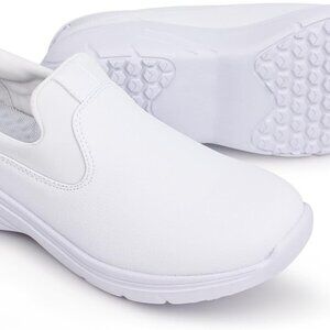 Women's Slip-On Nursing Shoes Lightweight Water Resistant Slip Resistant Workout